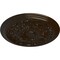 Ekena Millwork Damon Ceiling Medallion (Fits Canopies up to 3 3/8"), Hand-Painted Bronze, 20"OD x 1 1/2"P CM20DABZS - alternate 3